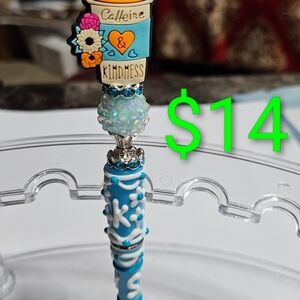 Handmade Coffee Cup With Writing On It